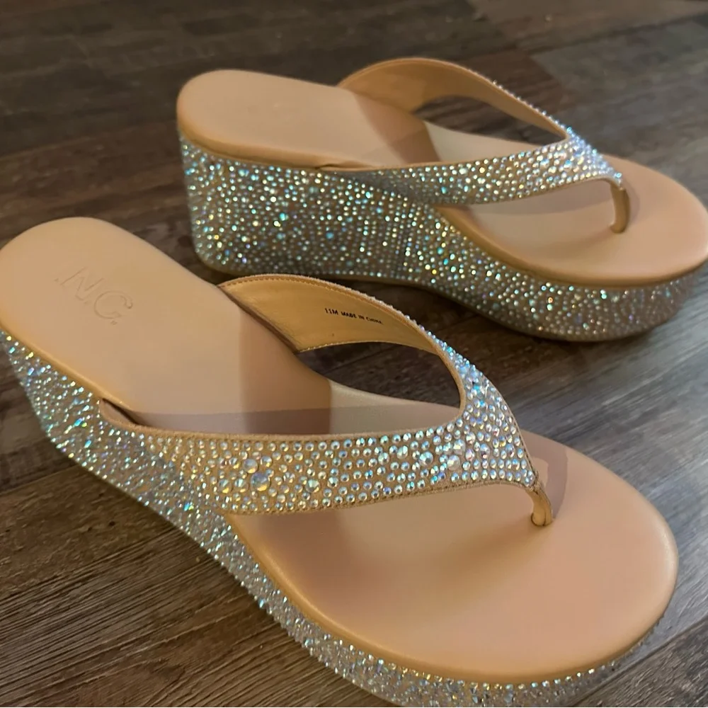 11 INC Women's Loli Wedge Sandals, Created for Macy's - Picture 6 of 7